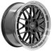 B9 18x8.0  5x112 ET35/ET45 - 5x120 ET35 BLACK POLISHED GLOSS